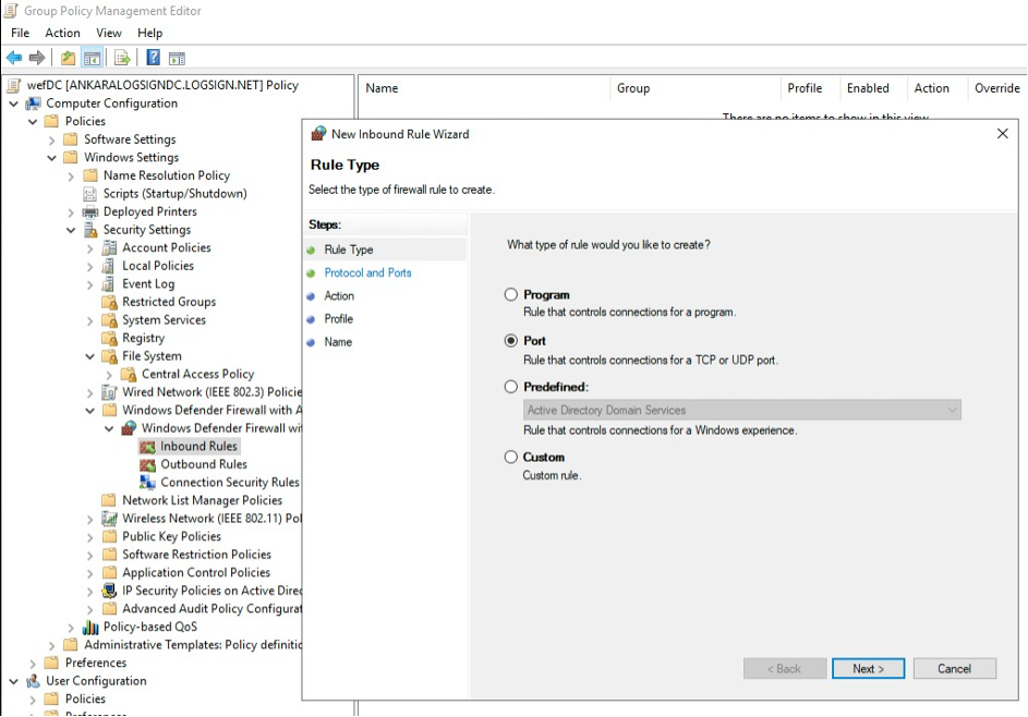 WEF- WEC Configuration with Logsign SIEM ( Client Logging) – Logsign ...